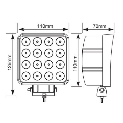 Lampy robocze LED