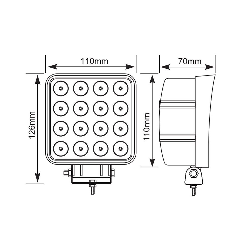 Lampy robocze LED