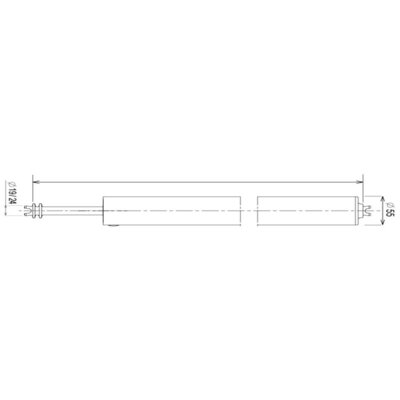 KIM 55 decking beam to Universal and Combi track