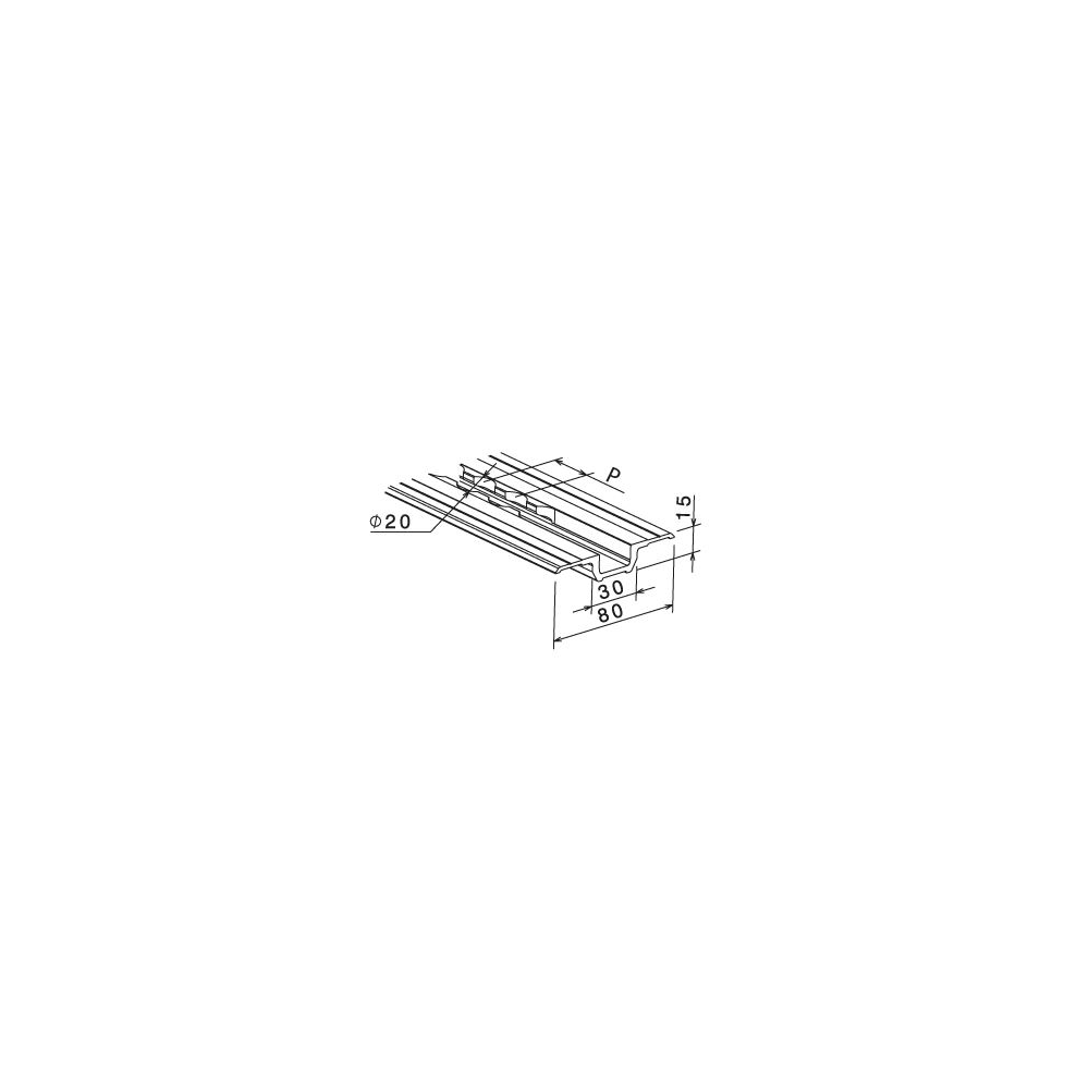 Double decking single track ATD-F partly-recessed