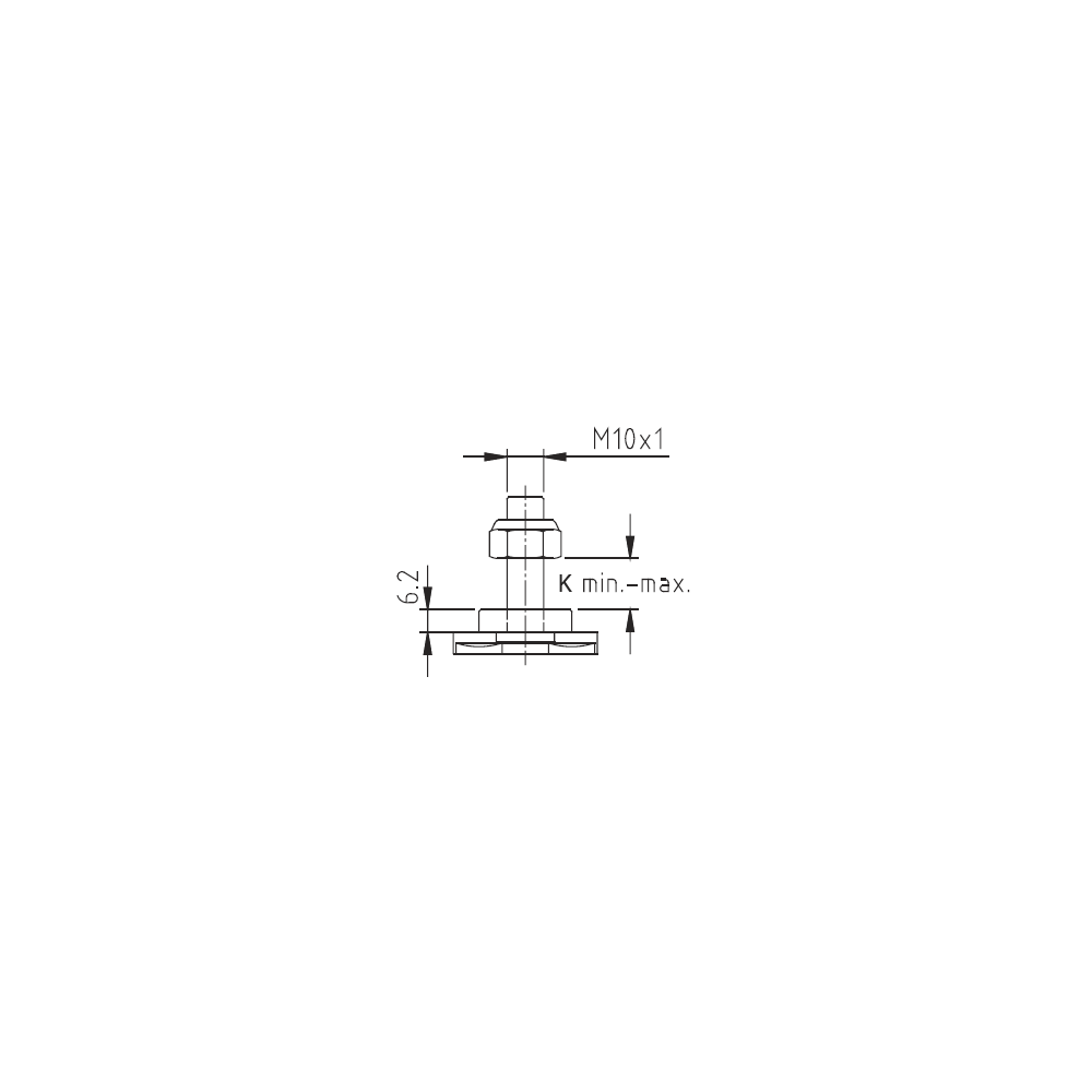 Screw fitting for Airline M10