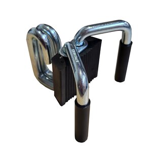 Self-clamping side handle