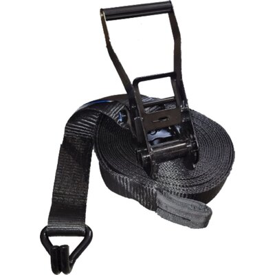 Lashing system Blackline 50mm STF 350 daN LC 2500 daN double h. + loop