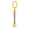 Chain Sling G80 1-leg with Sling Hook and Grab Hook