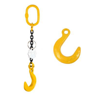 Chain Sling G80 1-leg with Foundry Hook