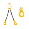 Chain Sling G80 2-leg with Safety Hooks