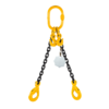 Chain Sling G80 2-leg with Safety Hooks and Grab Hooks