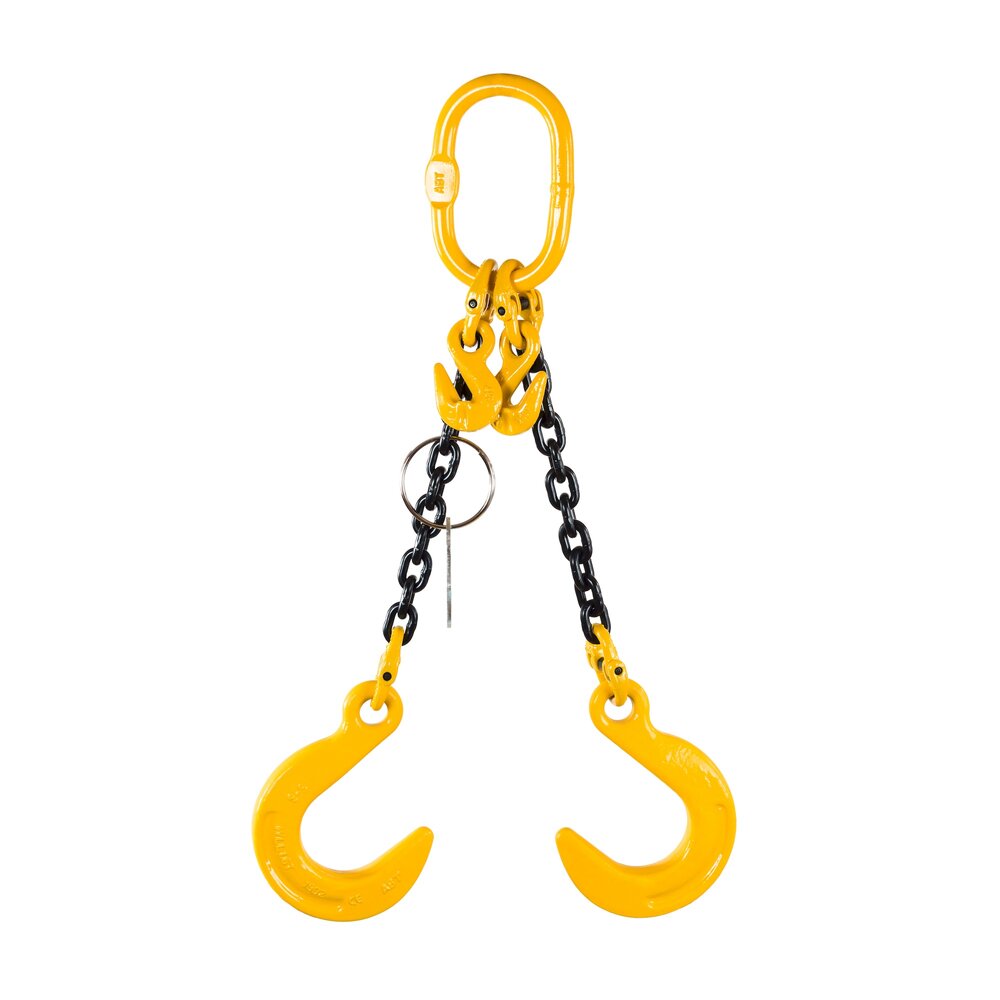Chain Sling G80 2-leg with Foundry Hooks and Grab Hooks