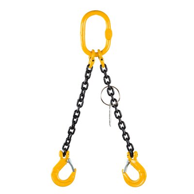 Chain Sling G80 2-leg with Sling Hooks