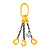 Chain sling G80 3-leg with sling hooks