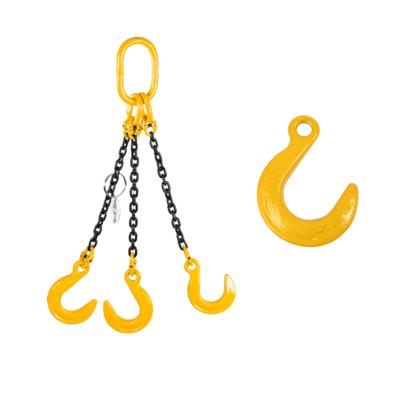 Chain Sling G80 3-leg with Foundry Hooks