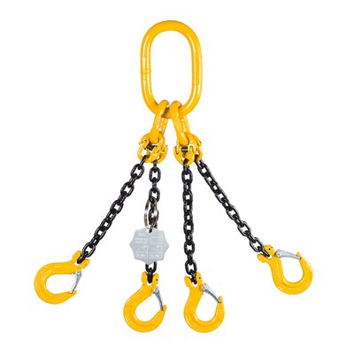 Chain Sling G80 4-leg with Sling Hooks
