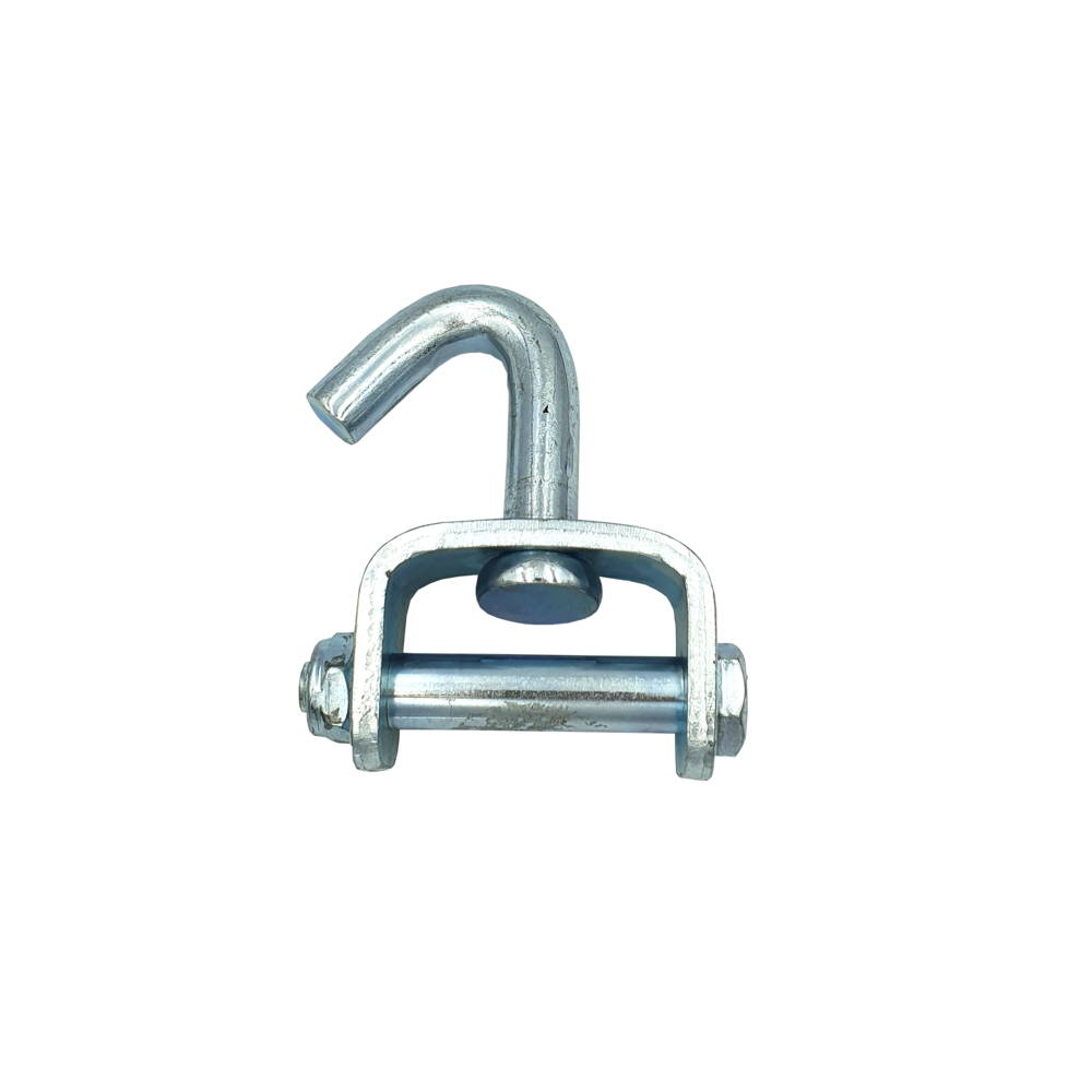 Swivel hook for direct assembly 50mm LC 2500 daN Cr6 free