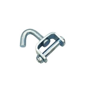 Swivel hook for direct assembly 50mm LC 2500 daN Cr6 free