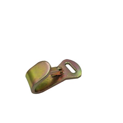 Flat hook with latch 30mm LC 1500 daN