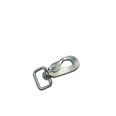 Forged carabine hook with swivel 25mm LC 225 daN Cr6 free