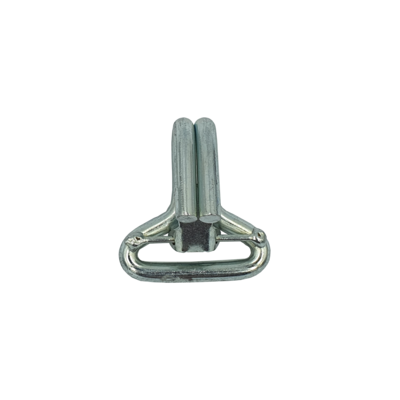 Hak podwójny z zapadką 50x72mm LC 1500 daN