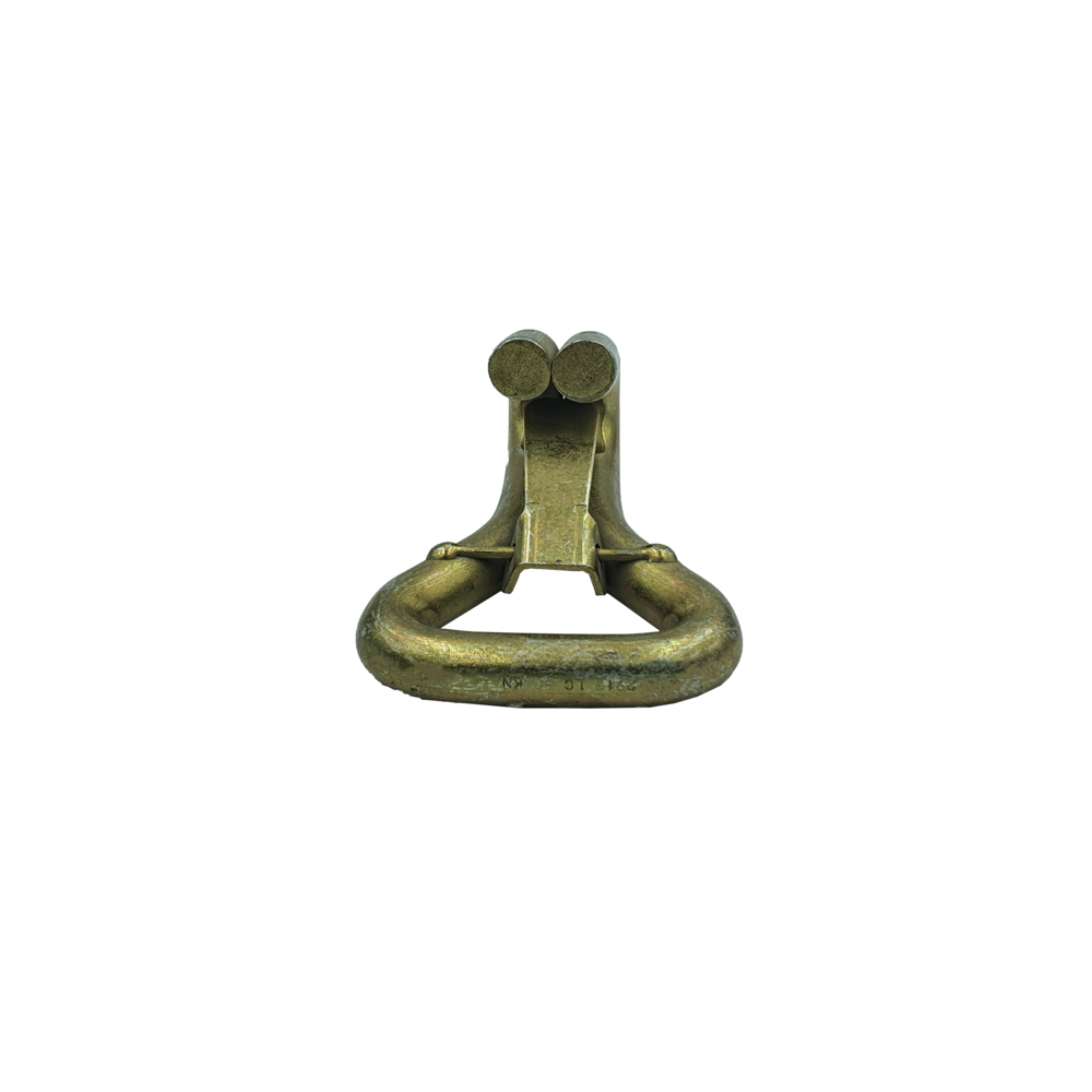 Hak podwójny z zapadką 50x112mm LC 2500 daN