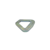 Triangle flat fitting 50mm LC 2500 daN Cr6 free