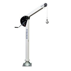 Portable swivel davit crane SD Portable swivel davit crane SD in floor socket