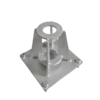 Floor Socket for Gebuwin Swivel Davit Cranes, Zinc Plated