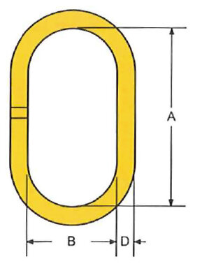 Grade 80 Extra Large Master Link 16B7 blueprint