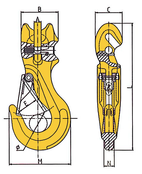 Grade 80 Shortening clutch SALKH6TK blueprint
