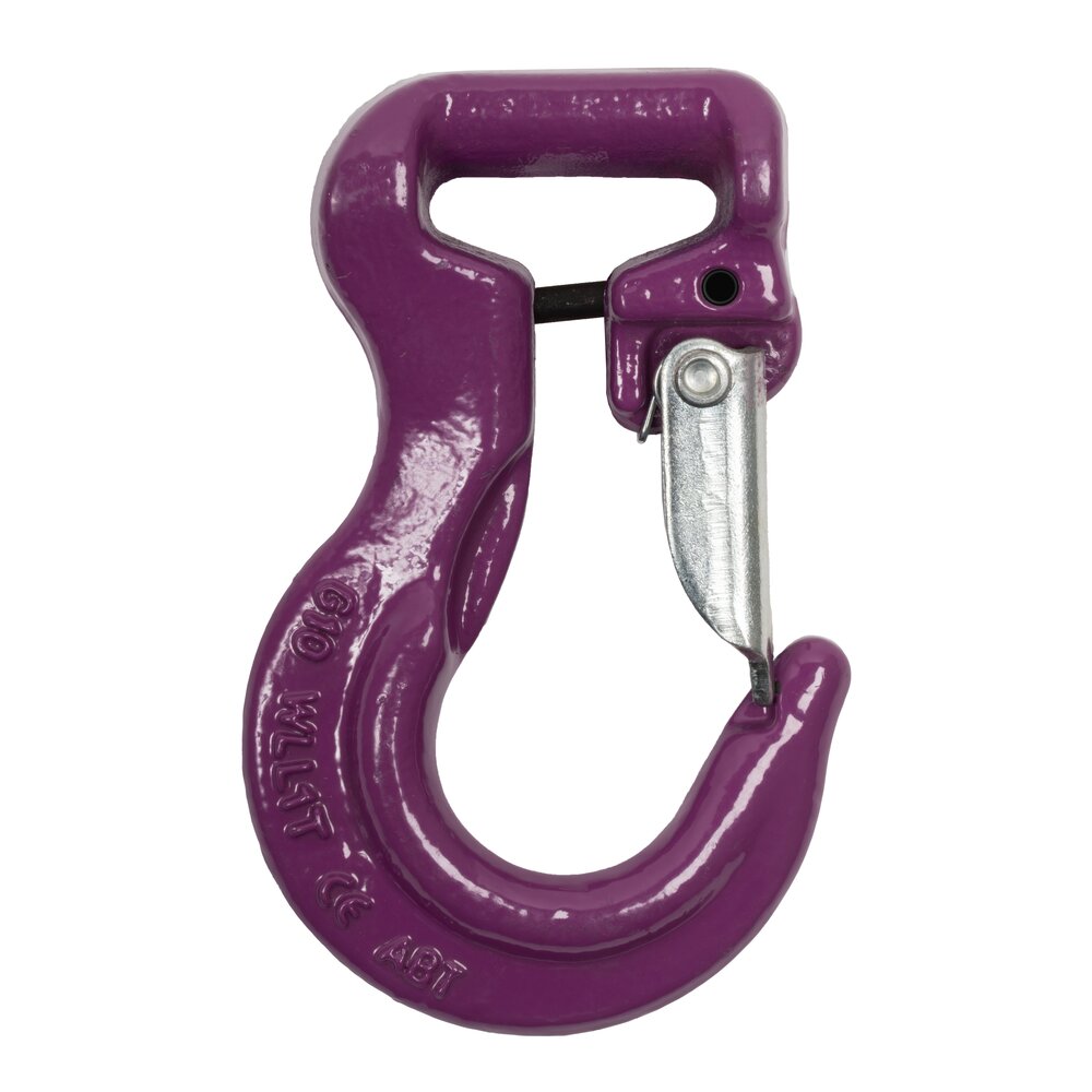 Web sling hook, grade 100 