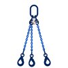 Chain sling 3-legs with safety hooks, grade 100 