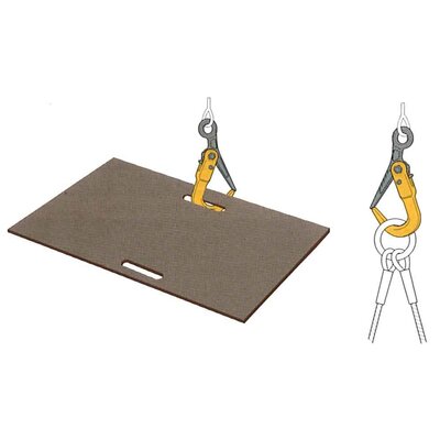 Super eye self-locking hook VAK3SUPER, grade 80