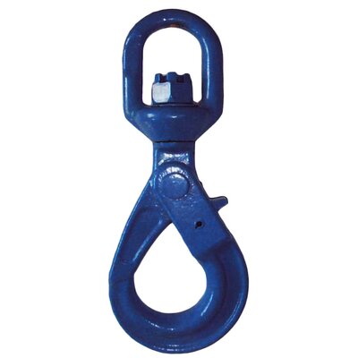Eye self-locking hook with swivel VAKAL, grade 100