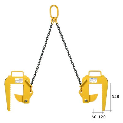 Concrete pipe clamp slings