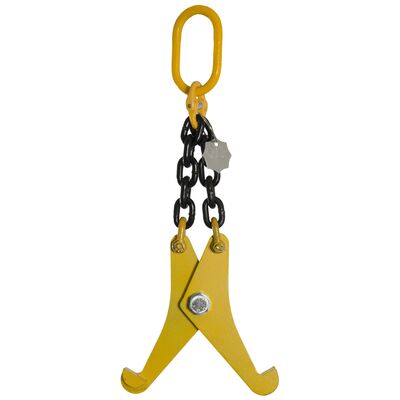 Cable reel scissor clamps