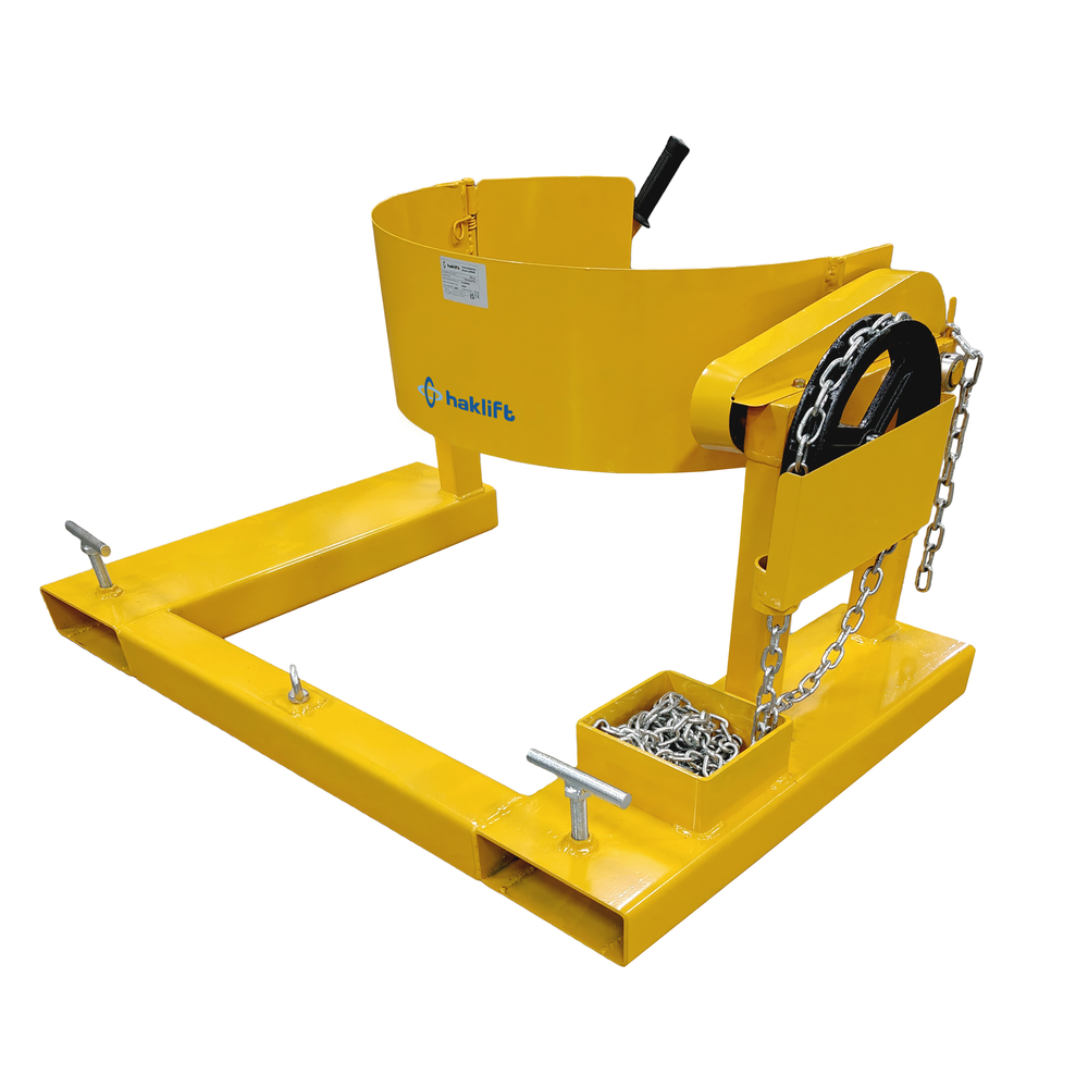 Przenośnik do beczek na wózek widłowy 0,365T