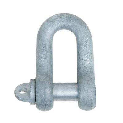 Electro galvanized shackles DIN 82101 SAKD