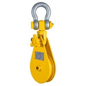 Snatch Block with shackle VAPS 4 - 22 t