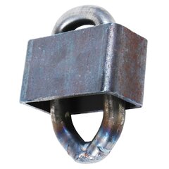 Weldable recesseable lashing points