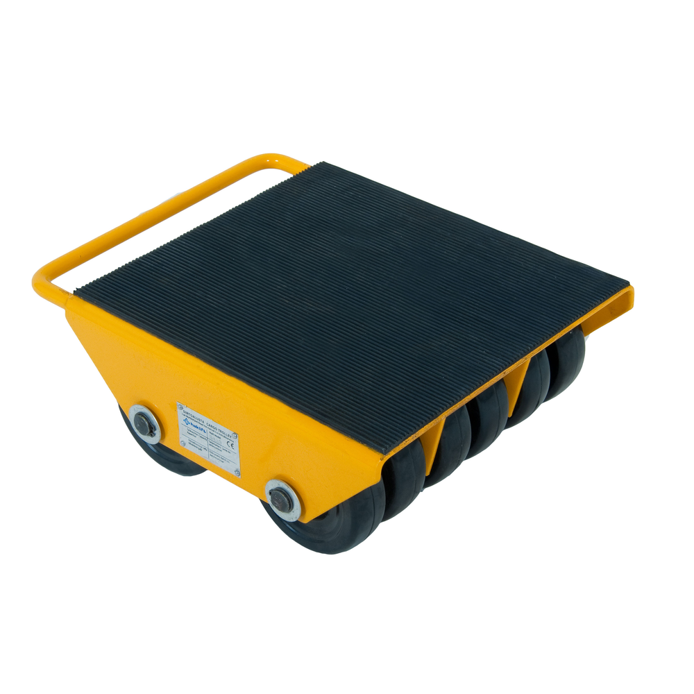 Wózki transportowe z gumową powierzchnią