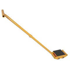 Detachable drawbar for cargo trolleys 