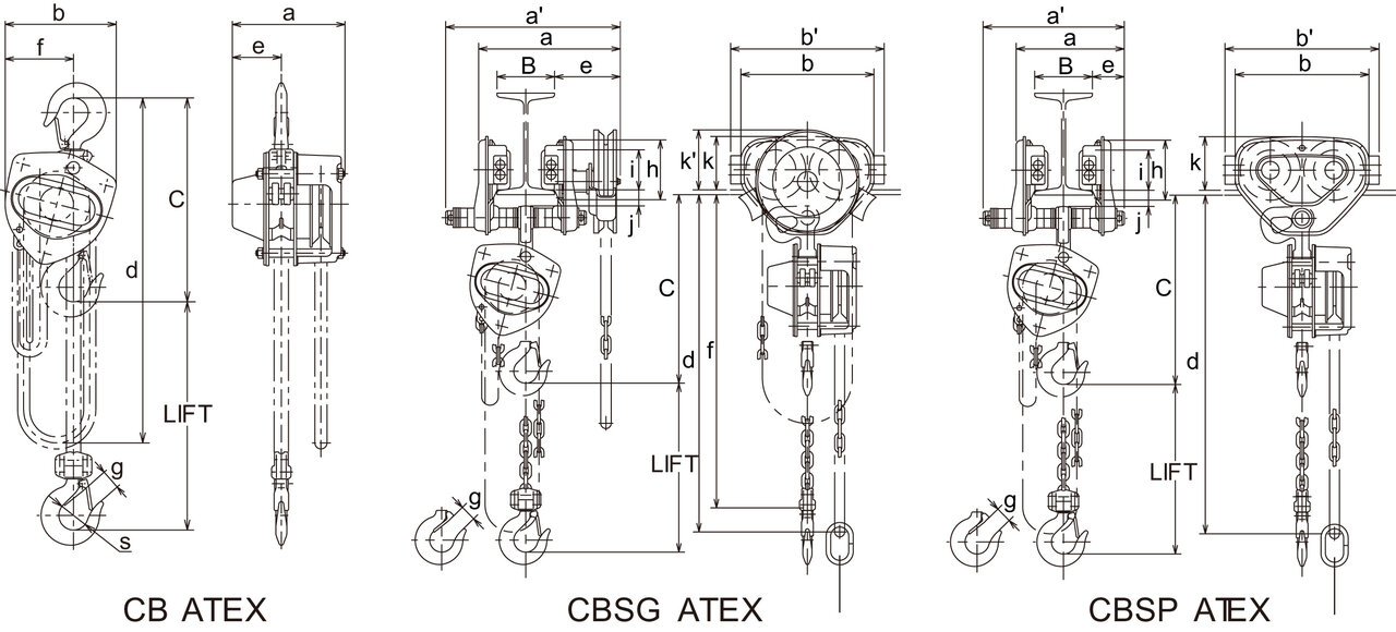 Kito CB ATEX_dwg