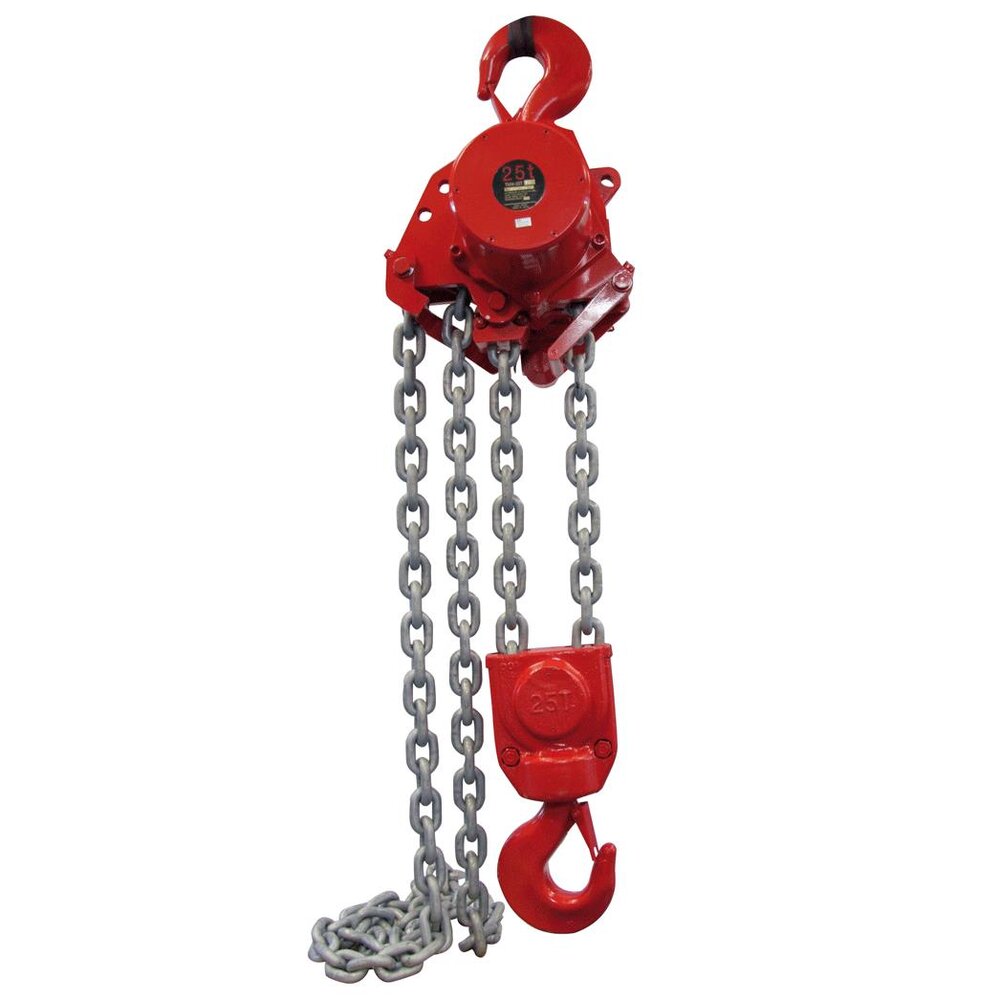 Heavy Duty Air Chain Hoists Red Rooster TMH (25.000 & 30.000 kg)