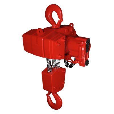 Heavy Duty Air Chain Hoists Red Rooster TMH