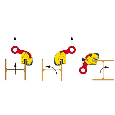 Beam lifting clamp FBK