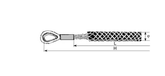 Cable Grip Single With Thimble | Forankra Poland