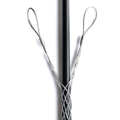 Cable grip double with loops