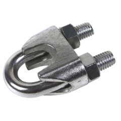 Quality Wire rope clip AISI 316 a wire rope clip for steel wire rope for general applications U-Bolt Clip DIN 741 Stainless