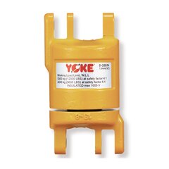 Insulated swivel for assembling with other suspension parts in Grade 8 material. Insulated Swivel 8-088N
