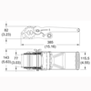 Napinacz Ergo 75mm LC 5000daN 385x116mm
