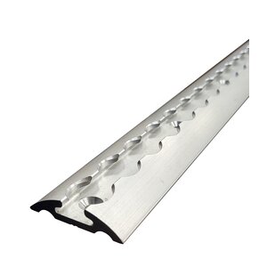 Rounded Airline lashing track - light